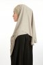 Bengi - Grün Micro Krep Turban Hijab