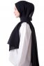 Hadise - Schwarz Chiffon Hijab