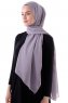 Hadise - Grau Chiffon Hijab