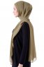 Hadise - Khaki Chiffon Hijab