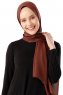 Hadise - Braun Chiffon Hijab
