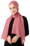 Hadise - Dunkelrosa Chiffon Hijab