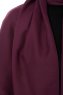 Esra - Dunkelviolett Chiffon Hijab