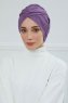 Amy - Violet Baumwolle Turban