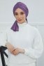 Amy - Violet Baumwolle Turban
