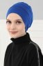Stella - Blau Baumwolle Turban