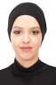 Stella - Schwarz Baumwolle Turban