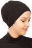 Stella - Schwarz Baumwolle Turban