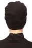 Stella - Schwarz Baumwolle Turban