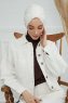 Laura - Creme Baumwolle Turban