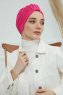 Laura - Fuchsie Baumwolle Turban