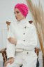 Laura - Fuchsie Baumwolle Turban