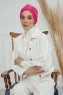 Laura - Fuchsie Baumwolle Turban