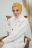 Laura - Senf Baumwolle Turban