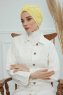 Laura - Gelb Baumwolle Turban