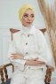Laura - Gelb Baumwolle Turban