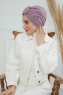 Laura - Lilac Baumwolle Turban