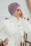 Laura - Lilac Baumwolle Turban