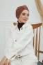 Laura - Caramel Baumwolle Turban