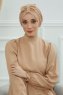 Agnes - Sand Baumwolle Turban