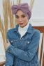 Julia - Lilac Baumwolle Turban
