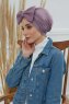 Julia - Lilac Baumwolle Turban