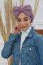 Julia - Lilac Baumwolle Turban