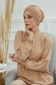Wilma - Sand Baumwolle Turban