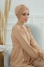 Wilma - Sand Baumwolle Turban