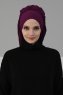 Isabella - Lila Baumwolle Turban - Ayse Turban