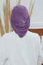 Isabella - Violet Baumwolle Turban