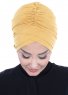 Elisabeth - Senf Baumwolle Turban
