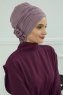 Elisabeth - Lilac Baumwolle Turban