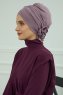 Elisabeth - Lilac Baumwolle Turban