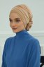 Elisabeth - Caramel Baumwolle Turban