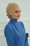 Elisabeth - Caramel Baumwolle Turban