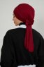 Ellie - Bordeaux Baumwolle Turban