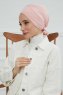 Ellie - Altrosa Baumwolle Turban