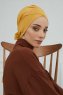 Ellie - Senf Baumwolle Turban