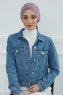 Ellie - Lilac Baumwolle Turban