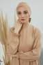 Ellie - Sand Baumwolle Turban