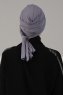 Theresa - Grau Baumwolle Turban - Ayse Turban