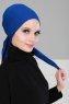 Felicia - Blau Baumwolle Turban