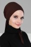 Felicia - Braun Baumwolle Turban