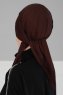 Felicia - Braun Baumwolle Turban