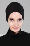 Felicia - Schwarz Baumwolle Turban