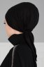 Felicia - Schwarz Baumwolle Turban