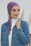 Felicia - Violet Baumwolle Turban
