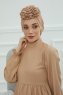 Kerstin - Sand Baumwolle Turban