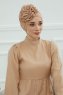 Kerstin - Sand Baumwolle Turban